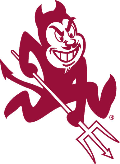 Arizona State Sun Devils 1980-2010 Alternate Logo iron on transfers for fabric
